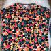 Lularoe Tops | Cute Lularoe Irma, Disney Minnie Mouse Xxs | Color: Black/Green | Size: Xxs