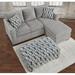 Lark Manor™ Adrie 2 Piece Foam Living Room Set Polyester in Gray | 38 H x 84 W x 38 D in | Wayfair Living Room Sets