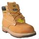 Groundwork New Mens Lace Up Steel Toe Safety Ankle Work Boots Size UK 6-14 (Honey, 11 UK, numeric_11)