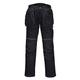 Portwest PW3 Stretch Holster Work Trouser, Size: 38, Colour: Black, PW305BKR38