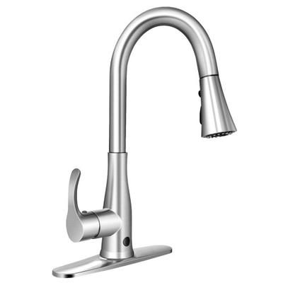 Costway Touchless Kitchen Faucet with 360° Swivel...