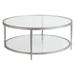 Artistica Home Metal Designs Claret Cocktail Table Metal in Gray | 18 H x 42 W x 42 D in | Wayfair 2233-943-46