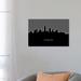 East Urban Home Cleveland Ohio Skyline by Michael Tompsett - Wrapped Canvas Graphic Art Canvas | 18 H x 26 W x 1.5 D in | Wayfair