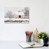 East Urban Home Virginia Snow Storm by Lori Deiter - Wrapped Canvas Photograph Canvas | 8 H x 12 W x 0.75 D in | Wayfair