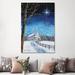 East Urban Home Bright Star by James Redding - Wrapped Canvas Painting Metal | 60 H x 40 W x 1.5 D in | Wayfair A4378F7BA4204D28AD868619C4DE2A92