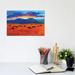 East Urban Home Cows Grazing at Sunset by Patty Baker - Wrapped Canvas Painting Canvas | 8 H x 12 W x 0.75 D in | Wayfair