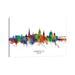 East Urban Home Annapolis Maryland Skyline by Michael Tompsett - Wrapped Canvas Graphic Art Canvas | 18 H x 26 W x 1.5 D in | Wayfair