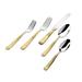 Godinger Silver Art Co Donatella 20 Piece 18/10 Stainless Steel Flatware Set, Service for 4 Stainless Steel in Yellow | Wayfair 84262