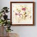Red Barrel Studio® FLORAL MUSE IV Floral Muse IV - Picture Frame Print Paper, Wood in Black/Blue/Green | 27.5 H x 27.5 W x 1.5 D in | Wayfair