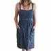 Levi's Dresses | Levi’s Denim Chambray Dress With Pockets | Color: Blue | Size: Xs