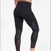 Athleta Pants & Jumpsuits | Athleta High Rise Precision 7/8 Tights W/Mesh | Color: Black | Size: S