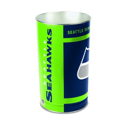 WinCraft Seattle Seahawks 15'' Tapered Wastebasket