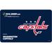 Washington Capitals NHL Shop eGift Card ($10 - $500)