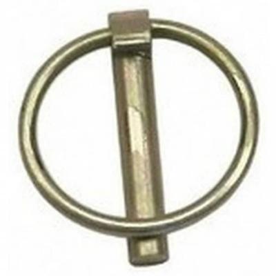 Double HH 81911 Category-0 Lynch Pin, 3/16" x 1-1/8", Yellow Zinc Plated