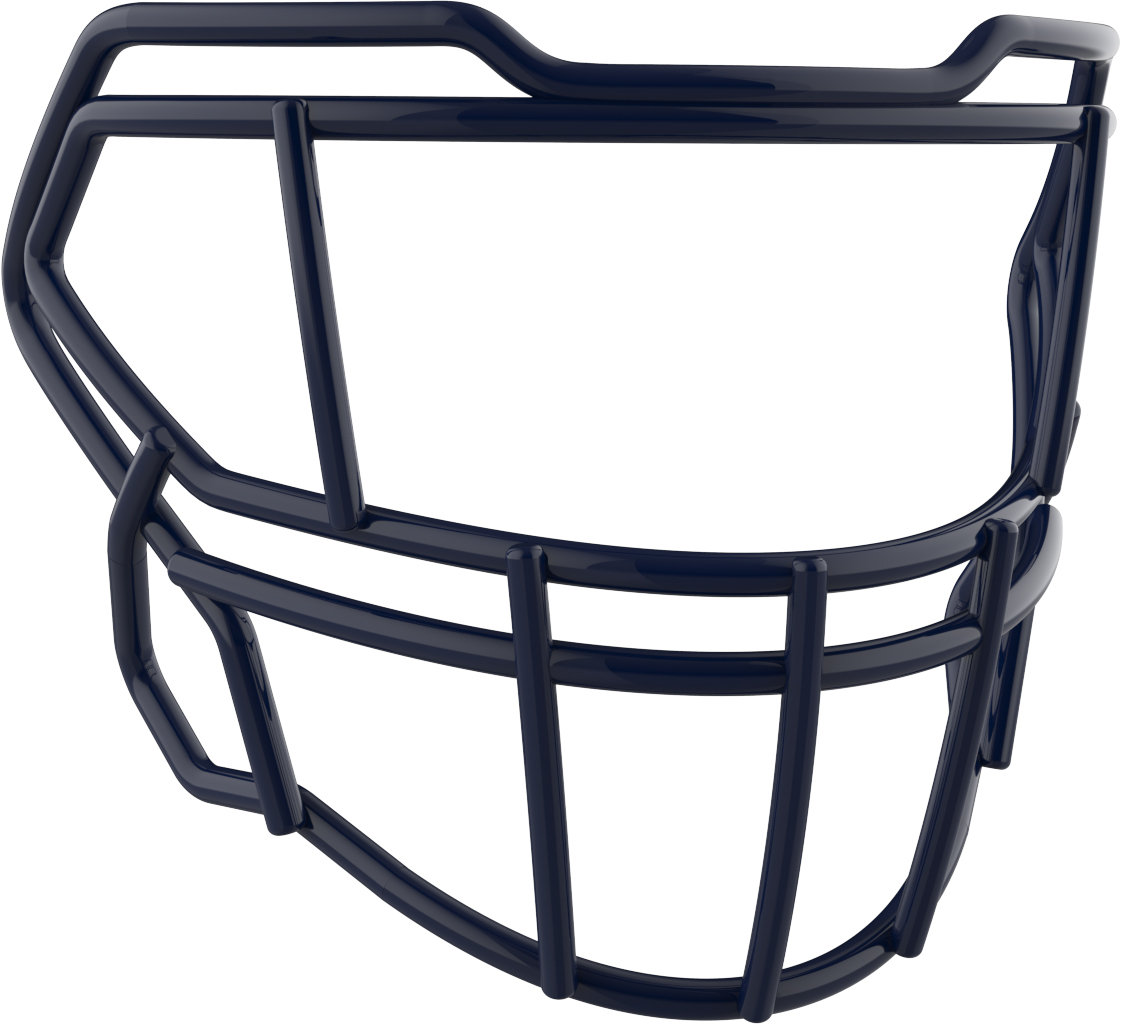 VICIS SO223E Carbon Steel Football Facemask Navy