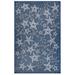 "Liora Manne Carmel Starfish Indoor/Outdoor Rug Navy 4'10""x7'6"" - Trans Ocean CRE58841533"