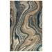 "Liora Manne Ashford Agate Indoor Rug Blue 7'10""x9'10"" - Trans Ocean ASD80813303"