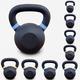 Fashion Thirsty Neoprene Kettlebells Weights Cast Iron Workout Home Gym Fitness Strength Training Premium Quality Muscle Growth 2KG 4KG 8KG 10KG 12KG 16KG 20KG