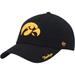 Women's '47 Black Iowa Hawkeyes Miata Clean Up Logo Adjustable Hat