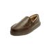 Extra Wide Width Men's Romeo Slippers by KingSize in Brown (Size 15 EW)