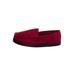 Wide Width Men's Cotton Corduroy Slippers by KingSize in Rich Burgundy (Size 12 W)