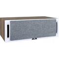 ELAC Uni-Fi Reference UCR52 3-Way Center Channel Speaker (Satin White with Oak S UCR52-W