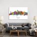 East Urban Home New York City Skyline by Michael Tompsett - Wrapped Canvas Graphic Art Metal | 40 H x 60 W x 1.5 D in | Wayfair