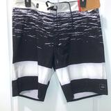 Vans Shorts | Era Boardshorts Vans Men’s Stripes Waves | Color: Black/White | Size: Various