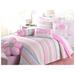 Isabelle & Max™ Aamoni Pink/White/Green 100% Cotton 180 TC Reversible Quilt Set Cotton | Twin Quilt + 1 Sham | Wayfair VVRE3750 42621806