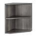 Safco Products Company Medina Corner Bookcase Wood in Gray | 20 H x 15 W x 15 D in | Wayfair MNPOLGS