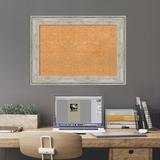 Gracie Oaks Crackled Metallic Wall Mounted Corkboard Cork/Plastic | 20.88 H x 28.88 W x 0.88 D in | Wayfair 1777440A67AD4135943DBC689809E5FB