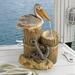 Highland Dunes Pelican's Seashore Roost Sculptural Fountain | 22.5 H x 15.5 W x 11 D in | Wayfair 97404D19DB174B5C91ECD2AE94BED4DD