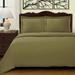 Trule Batts Egyptian-Quality Cotton 400 Thread Count Solid Luxury Duvet Cover Set w/ Pillow Shams in Green | King/California King | Wayfair