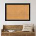 Wildon Home® Bobby-Jo Wall Mounted Corkboard Cork in Black/Brown | 15.88 H x 39.88 W x 1 D in | Wayfair A0C10B465A0941C8B8829B538D23D56D