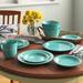 Andover Mills™ Annabelle 16 Piece Dinnerware Set, Service For 4 Ceramic/Earthenware/Stoneware in Blue | Wayfair ANDO3532 30231911