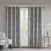 Charlton Home® Nicci Paisley Printed Total Blackout Curtain Panel Synthetic in Gray | 95 H in | Wayfair 8E0E01F3DD284F98AA7091F8CBE4DC6C