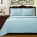 Trule Batts Egyptian-Quality Cotton 400 Thread Count Solid Luxury Duvet Cover Set w/ Pillow Shams in Blue | King/California King | Wayfair