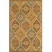 Brown 96 x 0.38 in Area Rug - Fleur De Lis Living Rectangle Cisbrough Geometric Handmade Tufted 8' x 11' Area Rug | 96 W x 0.38 D in | Wayfair