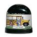 The Holiday Aisle® Friendly Folks Cartoon Caricature Male School Bus Driver Snow Globe Plastic | 4 H x 4 W x 3 D in | Wayfair