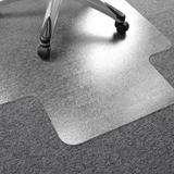 "Ultimat Polycarbonate Lipped Chair Mat for Carpets over 1/2"" - 48 x 60"" - Floortex FR1115227LR"