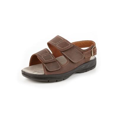 Avena Herren Mehrweiten-Sandale Extrakomfort Braun