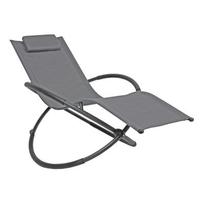 Garden Pleasure Garten-Schaukelliege »Milos« schwarz, 78x105 cm