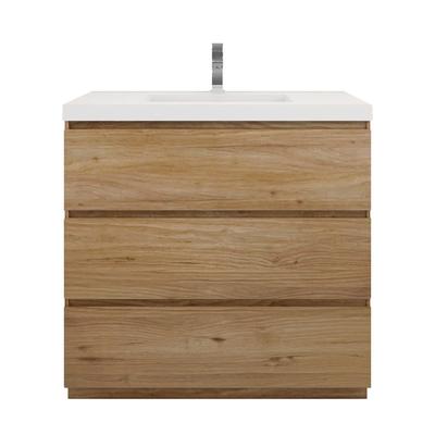 Aron 36'' Freestanding Vanity with Reinforced Acrylic Sink