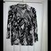 Nine West Tops | Nine West Black & White Top, Size Large | Color: Black/White | Size: L