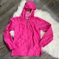 Columbia Jackets & Coats | Columbia Kids Rain Jacket Hooded Nylon Full Zip | Color: Pink | Size: Lg