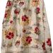 Disney Skirts | Disney World Hawaiian Mickey Mouse Silk Wrap Skirt | Color: Cream | Size: 8