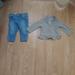 Zara Matching Sets | Baby Girl Clothes Size 6-9 M | Color: Blue/Silver | Size: 6-9mb