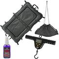 DNA Leisure Coarse Carp Fishing Beanie Unhooking Mat LCD Digital Weight Scale50kg/110lb Sling Fish Aid