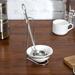 Wrought Studio™ Spoon Rest Holder Stainless Steel/Ceramic in Gray/White | 4.5 H x 7.2 W x 5.9 D in | Wayfair 580282FF77614D56A17A23EEA6D13C52