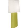 Robert Abbey Victor 26.25" Table Lamp Ceramic/Fabric in White | 26.25 H x 18 W x 9 D in | Wayfair CI03